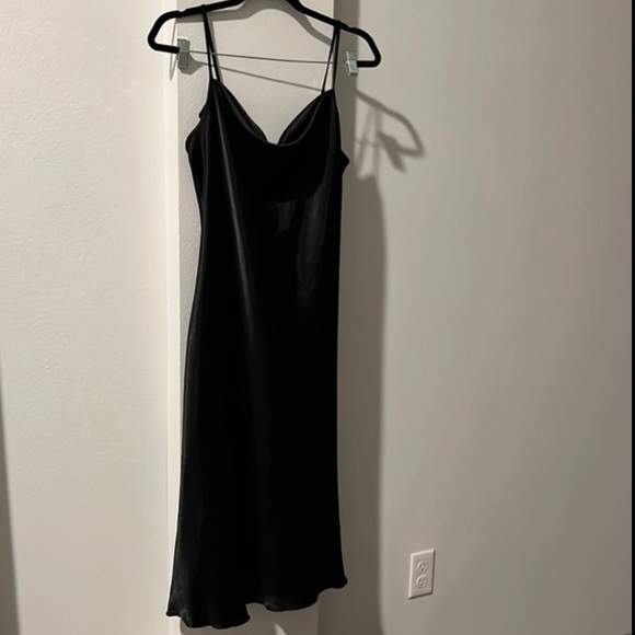 NWT Bebe Satin Bias Slip Dress size Medium - Picture 4 of 4
